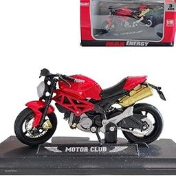 PLUSPOINT Die cast Motorcycle Toy Bike Scale Model Vehicles Alloy Simulation Superbike Also for Car Dashboard Kids Adult-picture-21