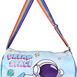 Kids Space Duffle Bags for Travel Swimming Sports Dance Gymnastics Sports Gym Bag Kids Stylish Travel Bag for Girls Boys-image-109
