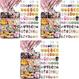 MAYCREATE® 3D Cartoon Nail Charms 12 Style Kawaii Sweet Stylish Art DIY Supplies Craft with Storage Box 3PCS-image-52