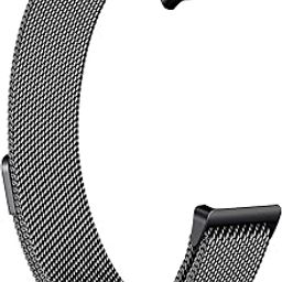 Tobfit Watch Strap Compatible with Fitbit Inspire 3 (Watch Not Included), Stainless Steel Chain Strap with Magnetic Buckle Compatible for Men & Women-2