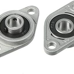 3DINNOVATIONS KFL08 8mm Pillow Block Rhombic Bearing zinc Alloy Insert Linear Bearing Shaft Support CNC Part (2 pcs)-14