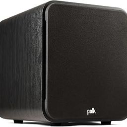 Polk Audio Signature Elite ES8 Subwoofer (Black), 8" Long-Throw Woofer with Mineral-Filled Polymer Cone, 100W Class D Amplifier, Front Firing Home Subwoofer, Time-Smart Phase Control-5