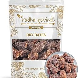 RADHA GOVIND Organic Black Dry Dates | Sukha Khajoor | Kala Chuara | Kharik 500 Gram, Fresh-image-45