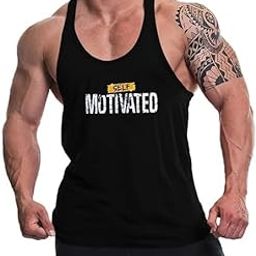 Men's Cotton Printed Sleeveless Racer Back Sports Gym Boxing Workout Activewear Bodybulding Quick Dry Fit Gym Vest Tank Top L2595-image-39
