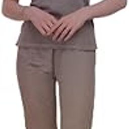 Thermal Cotton Blend Warm Inner wear Top and Lower Set for Women-image-46