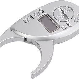 Body Fat Thickness Measurement Caliper, Exquisite Portable High Accuracy High Definition Skin Fat Caliper LCD for Home for Travel for Family-picture-17