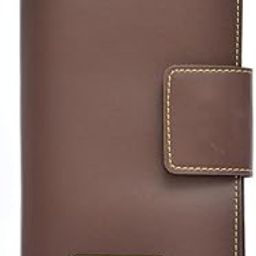Customized Leather Unisex Travel Wallet | Personalized Passport Holder with Name & Charm for Men and Women (Brown)-image-13