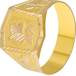 Malabar Gold and Diamonds Gold Ring for Men|Ring for Birthday, Wedding, Anniversary & Valentine's Day Gift-image-95