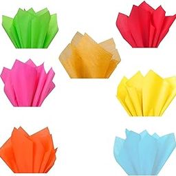 Just Flowers 24InchX28Inch Non Woven Paper, 24InchX 28Inch Tissue Paper for Bouquet Wrapping, DIY Paper Craft & Gift Packing (Mixed Color, 15 Sheets)-image-84