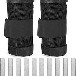 3nh 2 Packs Adjustable Ankle Weight Exercise Leg Weighted Workout Weight Loading Wraps Strength Training 1kg/2kg/3kg-image-69