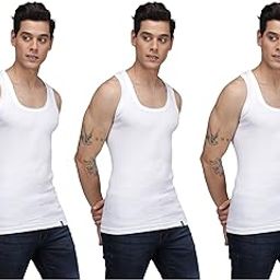 Derby Men's White Vest - Combo Pack-image-80