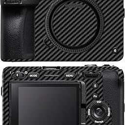 Capes India Camera Skin Cover Compatible with Sony FX3 | Anti Scratch | Protective Film (Design - Carbon Fibre Black)-picture-30