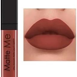 Matte Me Liquid Lipstick, Ultra-Smooth Matte Finish, Rich Terracotta Brown, 6ml-2