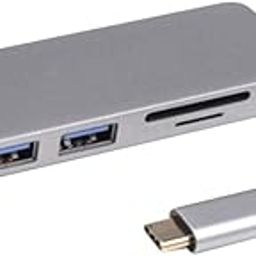Club Bollywood®5In1 USB Type C Hub 4K Hdmi & USB 3.0 & Tf/Sd Card Reader Adapter| Computer Cables & Connectors |• Computers/Tablets & Networking|1 Piece Type-C to Hdmi USB Adapter-picture-22