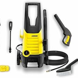 Karcher K 2.360 High Pressure Washer, 1400W, 120 Bar, 360 l/h Flow Rate, 6m Hose Pipe, Portable, Powerful & Resource-Saving Cleaning for Homes, Cars, Bikes, Gardens, Multiple Accessories, German Tech-31