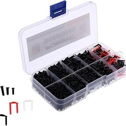 Loom Tree 1 Box Badminton Racket Racquet Grommets Eyelets Accessories Black-picture-10