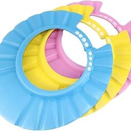 Meesh Adjustable Bathing Baby Shower Hair Wash Cap/Baby Bath Shower Protection Cap for Eyes And Ear (Pack of 1)-image-102