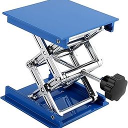 Haofy Lab Jack 4x4 inches,Blue Anodized Aluminum Lab Lift Platform Stand Scissor Jack Lifter,Oxide Laboratory Lifting Platform Bracket-image-18