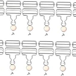 CALANDIS® Suspender Buckles Brace Clip Fasteners Jeans Accessories Replacement 3.2cm-image-80