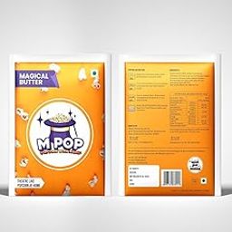 M POP Magical Butter Instant Popcorn with Magic | Theatre Like Popcorn at Home (70g, Pack of 5)-image-48