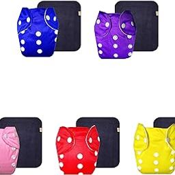 Dumbledo Lite Cloth Diaper with Black Insert (Pack of 5) | Dry Feel and Comfortable | 6-Layer Absorbent Pad | Quick Dry | Trusted by Moms | 3 Months – 2 Years | Unisex Baby-picture-15