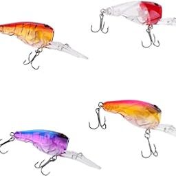 bnf® Luminous Swimbait Fishing Lures Baits Crankbaits Hard Baits Tool Yellow | Fishing | Baits, Lures & Flies | Crankbaits-image-21