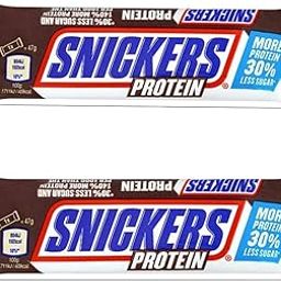 Snicker's Chocolate Protein Bar – More Protein Less Sugar – High protein bar with a layer of caramel and milk chocolate peanuts, 47g (Pack of 2)-image-8