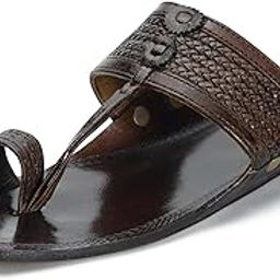 Kolhapuri Chappal for Men Original | Handcrafted Leather Ethnic Kolhapuri Slippers for Man | Traditional & Modern Design | Wedding, Festival & Casual-picture-5
