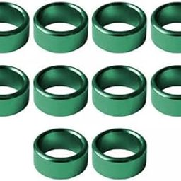 BNF® 5x10Pcs Metal Dove Leg Rings Identify Bands Easily Remove Accessories Green|Pet Supplies | Bird Supplies | Other Bird Supplies|10 Pieces Pigeon Leg Rings(5 Pack)-image-26