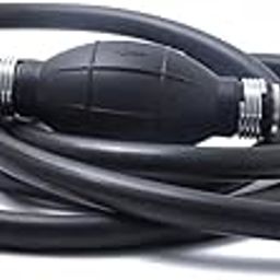 HEAVENGLOW Trade 5/16'' 8mm 6 feet Fuel Line Hose Marine Boat Outboard Motor Primer Bulb Black-image-16