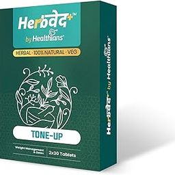 Herbवेद+ Tone-up | Weight Management Supplements | Detox Tablets for Weight Loss - 60 tablets-image-12