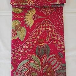 Fashionmart Floral Printed Cotton Fabric Women Dress Material Running Jaipuri Hand Block Printed Women Dress Material Kurtis Natural 44" Inches Width 2.5 Meter (Dhanlaxmi 6)-image-36