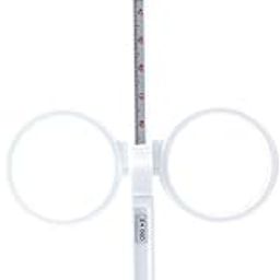 JAZZY PEARLS +/- 0.50 to +/- 4.00 Optical Plastic Flip Lens Instrument White ±400-15