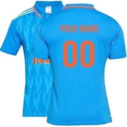 Customizable Your Name Youth/Kids Cricket Team Jersey StadiumEX-image-73