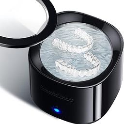 Invisalig n Cleaner, 42kHz Retainer Cleaner Machine, Retainer Cleaner for Dentures for all Dental, Retainer, Aligner, Braces, Mouth Guards, Toothbrush Head, Jewelry-9