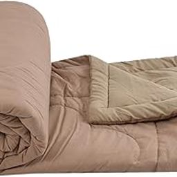 FRESH FROM LOOM Summer Collection Double Bed Light Duvet | Premium Reversible Comforter | Solid Plain Micro Fibre Dohar | Double Bed Light Duvet | Skin Friendly (90x100 in) | TC - 200-picture-20