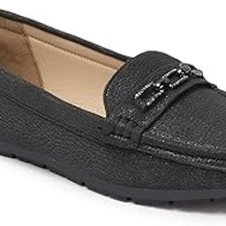 Women Comfortable Flat Square Toe Slip On Stylish Fashion Shoes-image-68