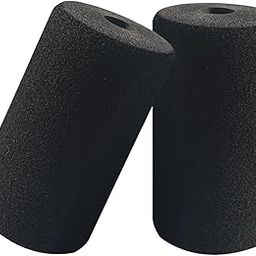 INSPIRED FITNESS Foam Rollers for Gym Machine – High-Density Gym Machine Rollers – Foam Roller Replacement Pads – Black Foam Handle Sleeves – Heavy Duty Anti-Slip Foam Rollers for Gym Equipment – High Density Foam Roller Sleeves-image-31