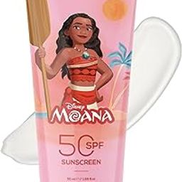 Princess by RENEE Disney Moana Sunscreen with SPF 50, Protects & Nourishes, Zero White Cast, Lightweight & Non-Greasy, Quick-absorbing Formula, Vitamin E, Cocoa Butter, Provitamin B5 Infused, 50 Ml-23