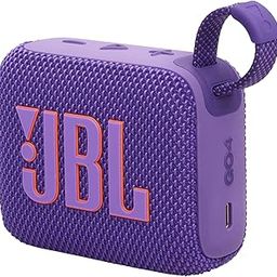 JBL Go 4, Wireless Ultra Portable Bluetooth Speaker, Pro Sound, Vibrant Colors, Water & Dust Proof, Type C (Without Mic, Purple)-24