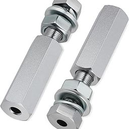 M MATI 2Pcs Quick Release Flag Pole Holder Silver Hold 1/4'' Flag Poles for ATV UTV Motorcycle Dirt Bike All Year-image-72