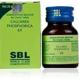 SBL CALCAREA PHOSPHORICA 6X TABLETS -CALCIUM TEETHING TABLETS -SET OF 4 BOTTLES-13