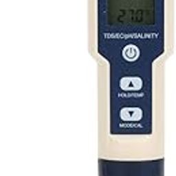 Real Instruments Water Quality Tester, 5 in 1 Function Water Quality Testing Meter PH/Salinity/TDS/EC/Temperature Tester With Backlight For Aquaculture, Drinking Water, Pool-38