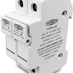 amiciSmart PV Fuse for Solar System Protection DC 1000V (2Pole 20A)-picture-2