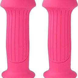 LOOM TREE 2Pcs Kids Bike Handlebar Grips Bicycle Handle Grips for BMX Girls Boys Bikes Pink | Handlebar Grips Tape & Pads | Bicycle Components & Parts | Cycling-21