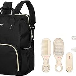 LuvLap Lily Travel Multifunctional Waterproof Diaper Bag-Backpack Cum Tote bag-picture-11