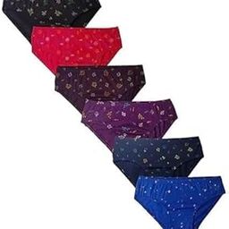 Women's Cotton Hipster Panties with Elastic Waist, All Over Print-image-44