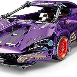 Mossio City Sports Car Technical Super Racing Building Blocks Kit 443‑Piece Classic Sport Racer STEM Mechanical Vehicle Bricks Toy for Children-image-30