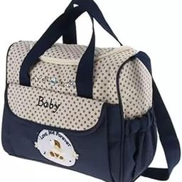 COFP Baby Diaper Handbag Baby Nursing Diaper Tote Bag Mother's Travel Waterproof Bag Baby Diaper Bag (Blue)-53