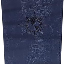 Passport and Vaccine Card Holder, Passport Cover for Driver License, Credit Card, Passport Wallet (Blue)-image-51
